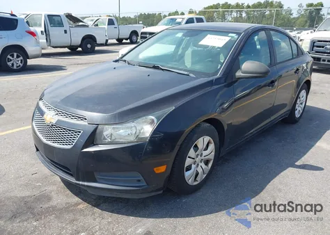 2013 Chevrolet Cruze Ls Auto из США, поврежденный, VIN 1G1PA5SG6D7276417